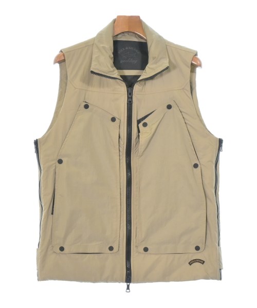 PAUL & SHARK(ポールアンドシャーク)ダウンジャケット/ダウンベスト ベージュ サイズ:S/2200673474193
