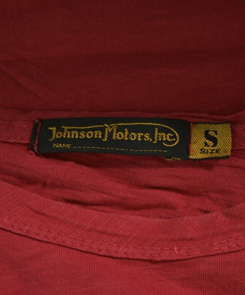 Johnson Motors（ジョンソンモーターズ）Tシャツ・カットソー 赤 サイズ:S メンズ/2200627930034