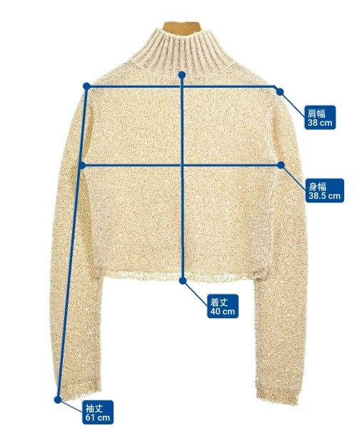 ALTUZARRA（アルトゥザラ）ニット・セーター ベージュ サイズ:XS レディース/2200663109036