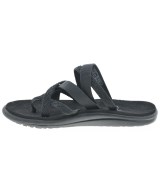 illesteva（イレスティーバ）サンダル 黒 サイズ:24cm レディース/2200619488079