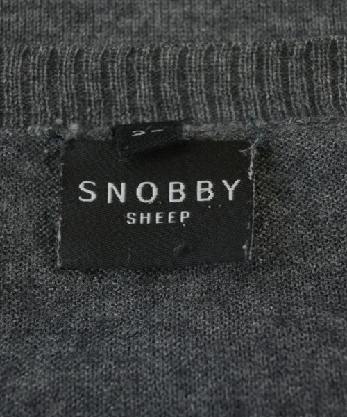 SNOBBY SHEEP（スノビーシープ）ニット・セーター グレー サイズ:38(M位) レディース/2200713970036