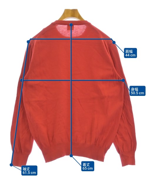 ANDREA FENZI（アンドレアフェンツィ）ニット・セーター 赤 サイズ:-(M位) メンズ/2200617130123