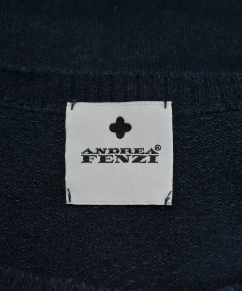 ANDREA FENZI（アンドレアフェンツィ）ニット・セーター 紺 サイズ:48(L位) メンズ/2200718076078