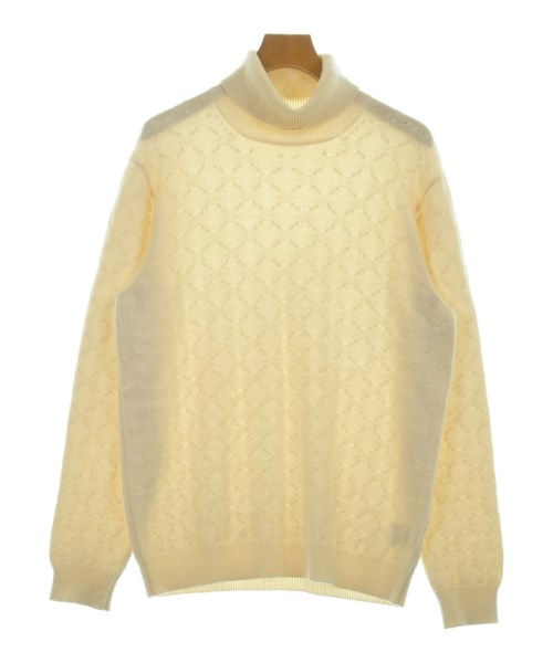 ANDREA FENZI(アンドレアフェンツィ)ニット・セーター 黄 サイズ:54(XXL位)/2200636504165