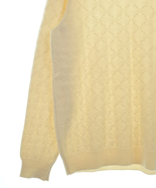 ANDREA FENZI（アンドレアフェンツィ）ニット・セーター 黄 サイズ:54(XXL位) メンズ/2200636504165