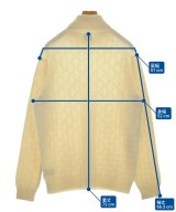 ANDREA FENZI（アンドレアフェンツィ）ニット・セーター 黄 サイズ:54(XXL位) メンズ/2200636504165