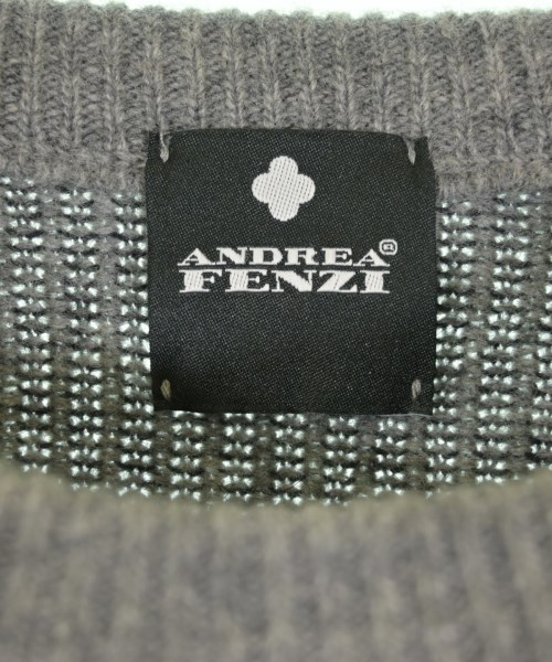 ANDREA FENZI（アンドレアフェンツィ）ニット・セーター グレー サイズ:46(M位) メンズ/2200722524190