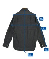 James Mortimer（ジェームスモルティマー）カジュアルシャツ グレー サイズ:40(L位) メンズ/2200641842085