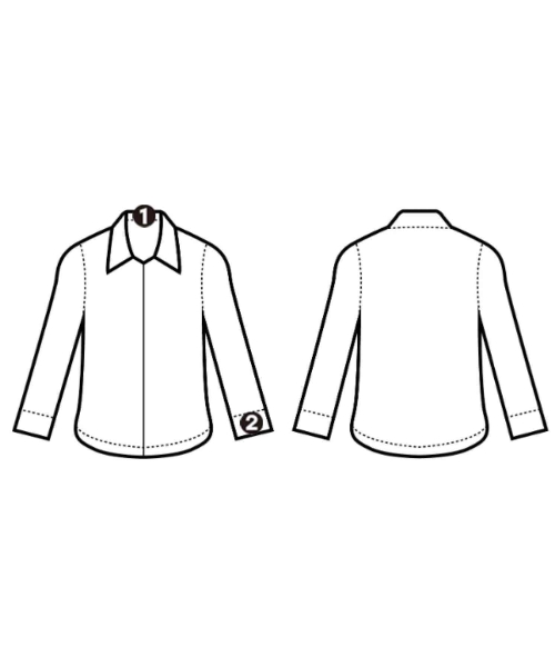 James Mortimer（ジェームスモルティマー）カジュアルシャツ 白 サイズ:38(S位) メンズ/2200625841028