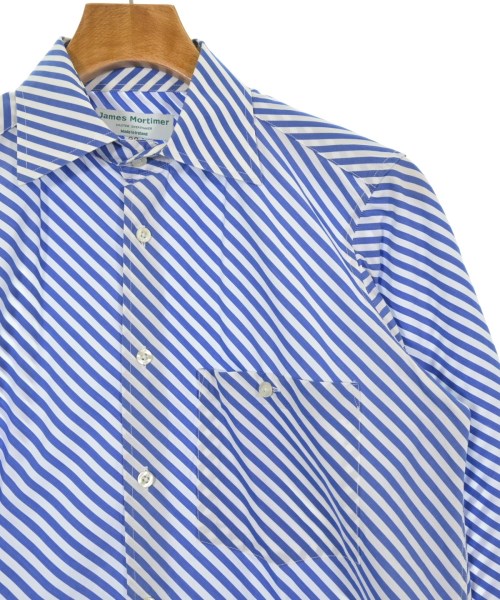 James Mortimer（ジェームスモルティマー）カジュアルシャツ 白 サイズ:38(S位) メンズ/2200625841028