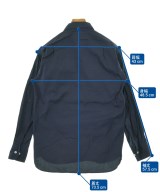 James Mortimer（ジェームスモルティマー）カジュアルシャツ 紺 サイズ:36(S位) メンズ/2200651236195