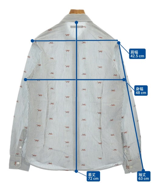 Cathy Jane（キャシージェーン）カジュアルシャツ グレー サイズ:2(M位) メンズ/2200620025072