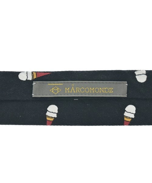 MARCOMONDE（マルコモンド）ネクタイ 黒 サイズ:- メンズ/2200607070088