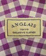 ANGLAIS（アングレー）カジュアルシャツ 紫 サイズ:40(XS位) メンズ/2200616437049