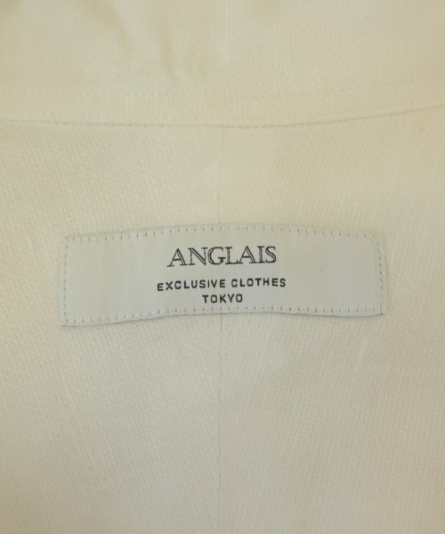 ANGLAIS（アングレー）カジュアルシャツ 白 サイズ:L メンズ/2200674475076