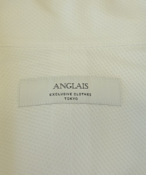 ANGLAIS（アングレー）ドレスシャツ 白 サイズ:L メンズ/2200674475083