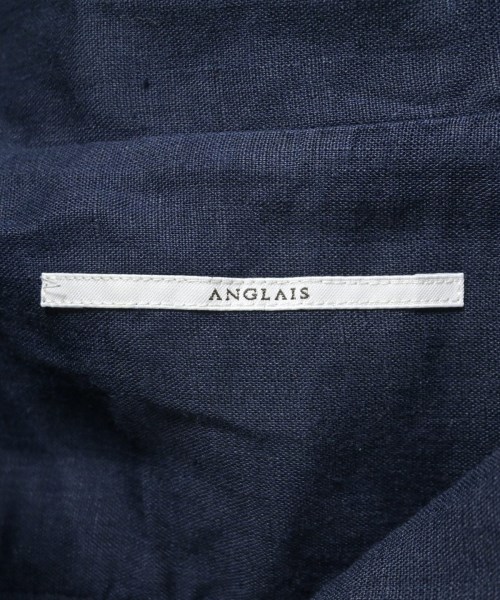 ANGLAIS（アングレー）シャツワンピース 紺 サイズ:F レディース/2200707301068