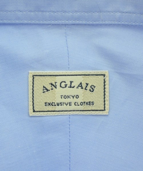 ANGLAIS（アングレー）カジュアルシャツ 青 サイズ:39(M位) メンズ/2200679810032