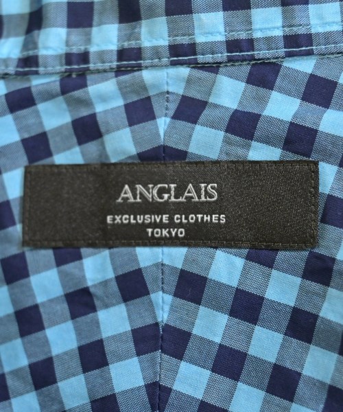 ANGLAIS（アングレー）カジュアルシャツ 青 サイズ:XL メンズ/2200687738052