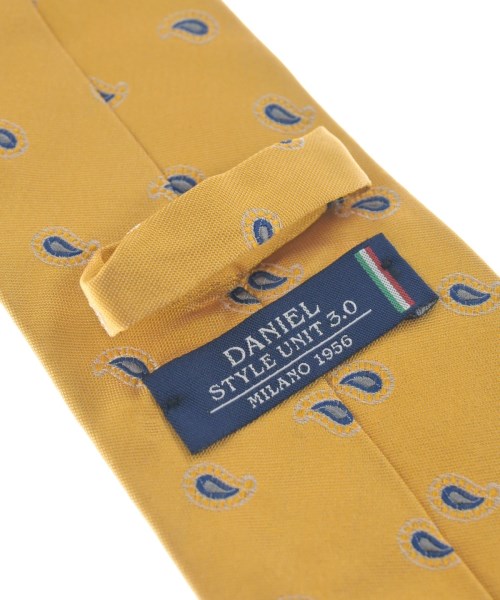Daniel（ダニエル）ネクタイ 黄 サイズ:- メンズ/2200633410223