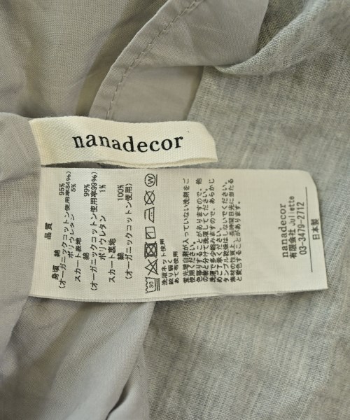 nanadecor（ナナデコール）ワンピース グレー サイズ:F レディース/2200709051015