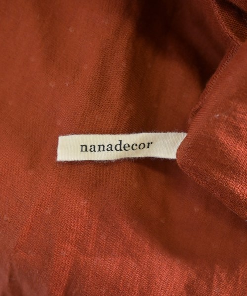 nanadecor（ナナデコール）ワンピース オレンジ サイズ:F レディース/2200718424039