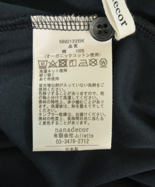 nanadecor（ナナデコール）ワンピース 黒 サイズ:F レディース/2200718424053