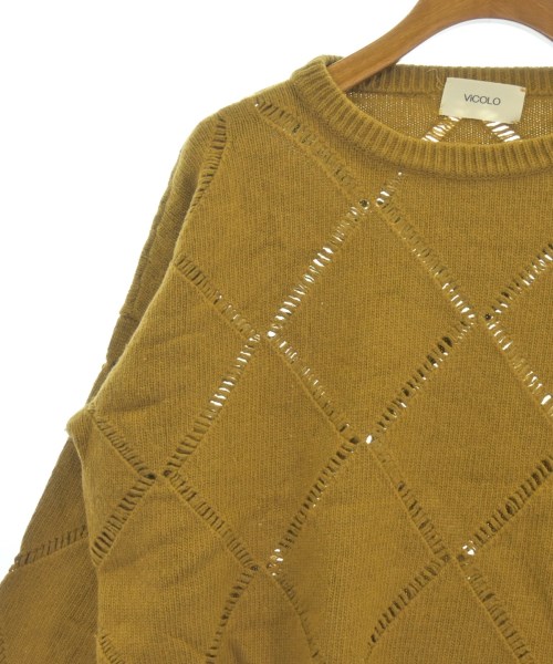 VICOLO（ヴィコロ）ニット・セーター 茶 サイズ:F レディース/2200636582019