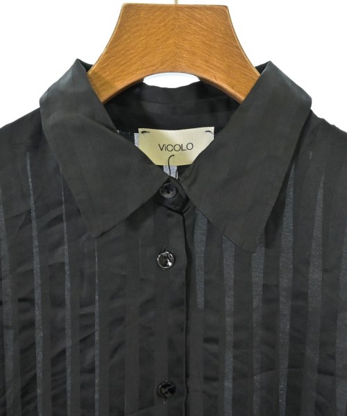 VICOLO（ヴィコロ）ブラウス 黒 サイズ:M レディース/2200595720125