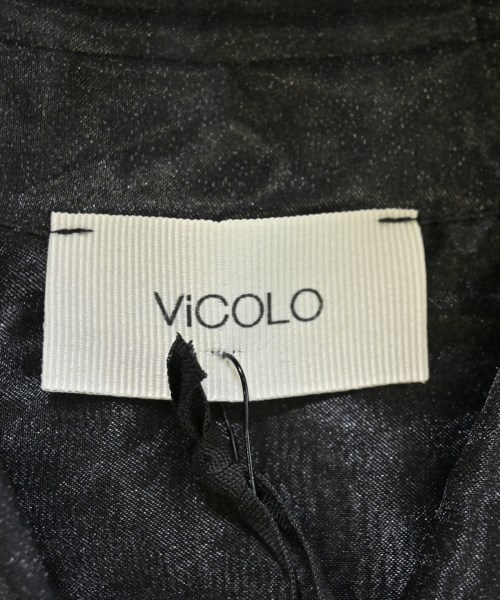 VICOLO（ヴィコロ）ブラウス 黒 サイズ:M レディース/2200595720446