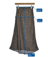VICOLO（ヴィコロ）ロング・マキシ丈スカート 茶 サイズ:-(M位) レディース/2200595720477