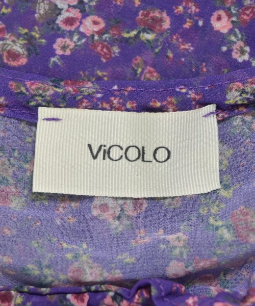 VICOLO（ヴィコロ）ブラウス 紫 サイズ:M レディース/2200719418082