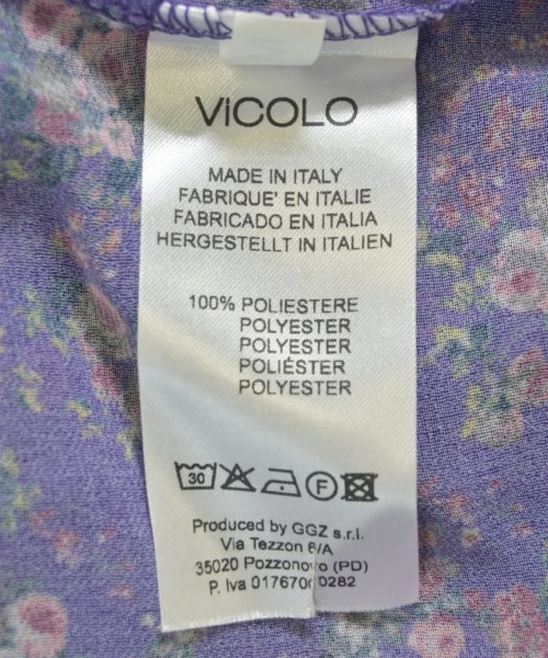 VICOLO（ヴィコロ）ブラウス 紫 サイズ:M レディース/2200719418082
