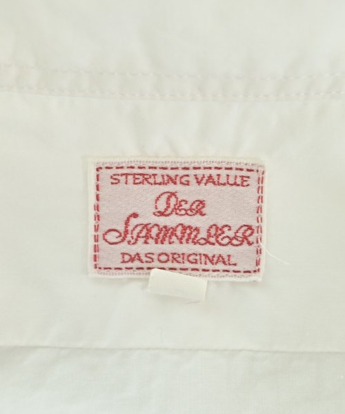 Der SAMMLER solo（ディアザムラーソロ）カジュアルシャツ 白 サイズ:S メンズ/2200723498063