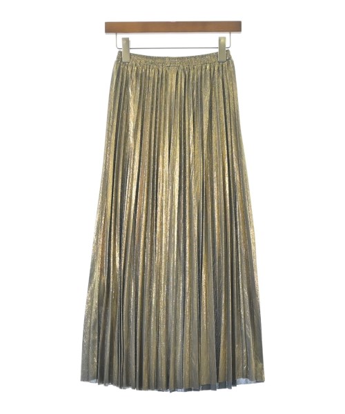 an'ge（アンジェ）ロング・マキシ丈スカート ゴールド サイズ:S レディース/2200655648062