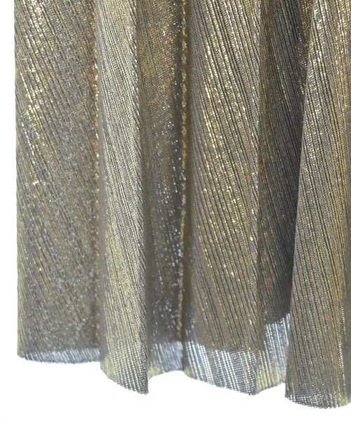 an'ge（アンジェ）ロング・マキシ丈スカート ゴールド サイズ:S レディース/2200655648062