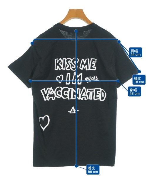 ELEVEN PARIS（イレブンパリ）Tシャツ・カットソー 黒 サイズ:S メンズ/2200676934373