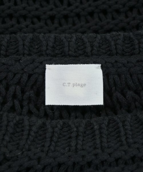 C.T.plage（シーティープラージュ）ベスト 黒 サイズ:38(M位) レディース/2200676867169