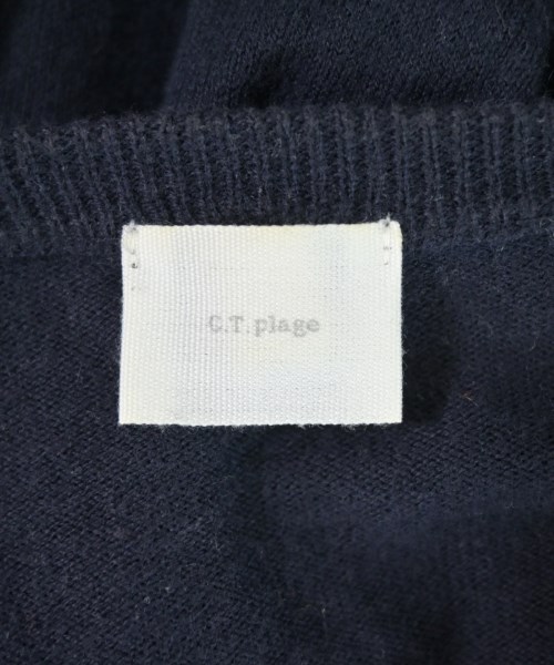 C.T.plage（シーティープラージュ）カーディガン 紺 サイズ:36(S位) レディース/2200699798020