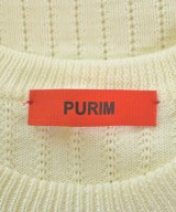PURIM（プリム）ニット・セーター 白 サイズ:44(S位) メンズ/2200726326134