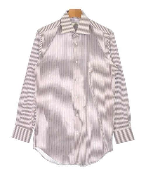 ANTONIO LAVERDA(アントニオ　ラベルダ)ドレスシャツ 茶 サイズ:41(XL位)/2200682951050
