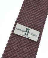 ANTONIO LAVERDA（アントニオ　ラベルダ）ネクタイ 茶 サイズ:- メンズ/2200681400214