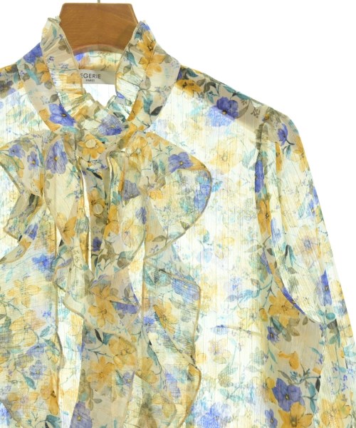 EGERIE（エジュリ）ブラウス 白 サイズ:-(L位) レディース/2200672967016