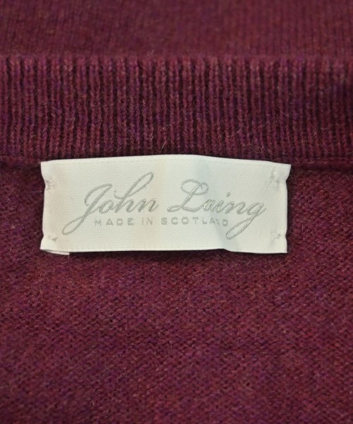 John Laing（ジョンレイン）ニット・セーター 赤 サイズ:-(M位) メンズ/2200727688071