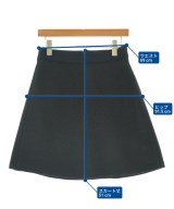 EDWARD ACHOUR PARIS（エドワードアシュールパリ）ひざ丈スカート 黒 サイズ:36(XS位) レディース/2200656234066