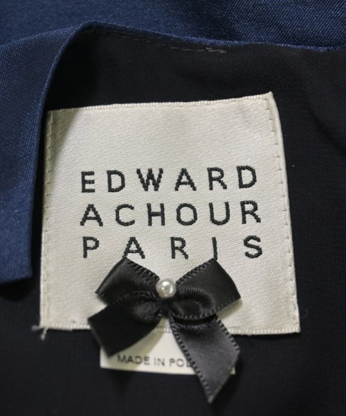 EDWARD ACHOUR PARIS（エドワードアシュールパリ）ベスト 紺 サイズ:38(S位) レディース/2200725887032
