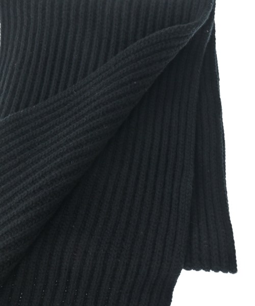 Scott & Charters（スコットアンドチャーターズ）マフラー 黒 サイズ:- メンズ/2200642328038