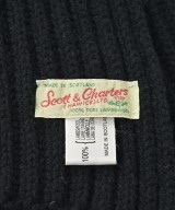 Scott & Charters（スコットアンドチャーターズ）マフラー 黒 サイズ:- メンズ/2200642328038