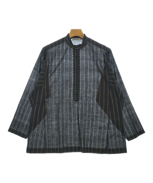 AshA BY MDS(ミヤケデザインスタジオ)カジュアルシャツ 紺 サイズ:F/2200669416077