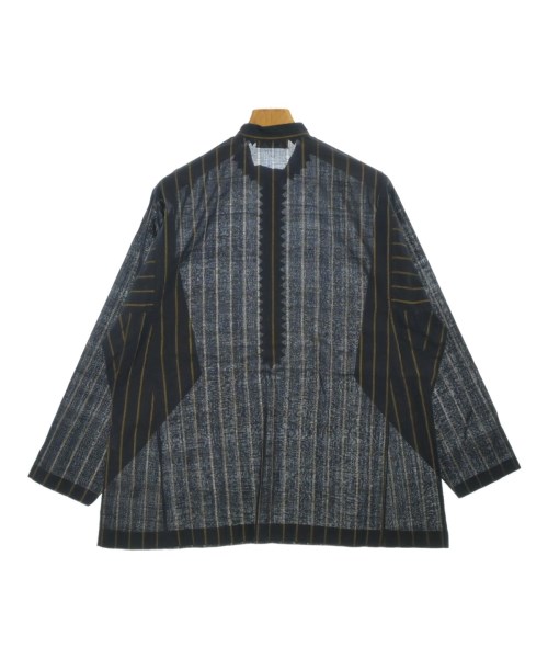 AshA BY MDS（ミヤケデザインスタジオ）カジュアルシャツ 紺 サイズ:F レディース/2200669416077